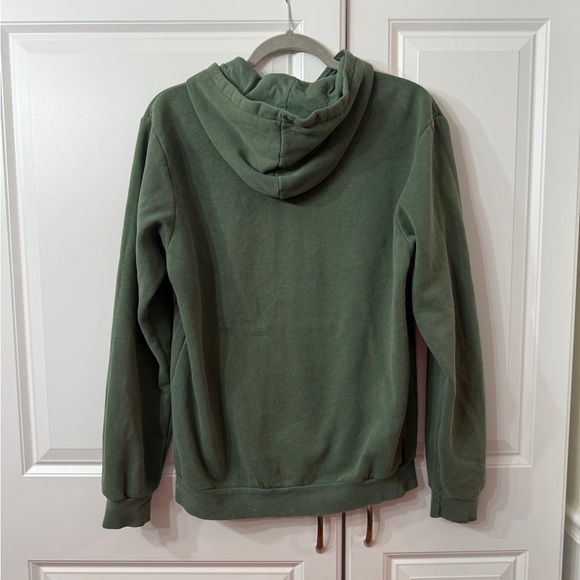 Adidas logo Green Hoodie Sweatshirt Size Small Men’s - Picture 4 of 4